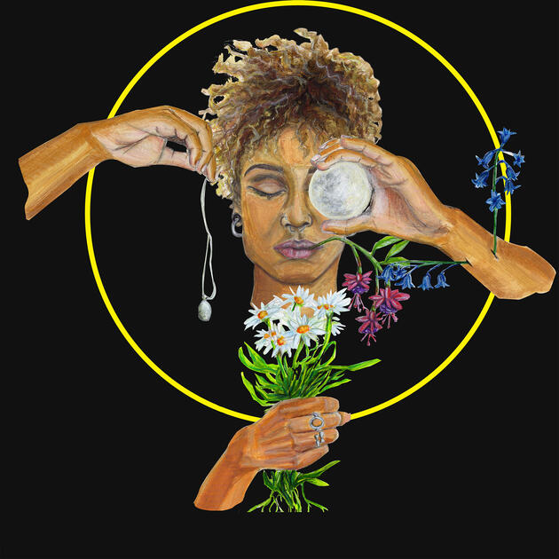 This a response to a poem by the same name by Monique Russell. Displayed in a group exhibition with the Mothers of Ethereum.